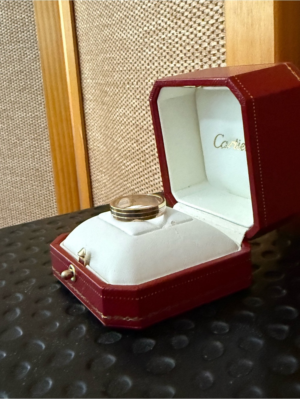Cartier Vendôme Louis Cartier tri-color 18K gold wedding band - Picture 7 of 7